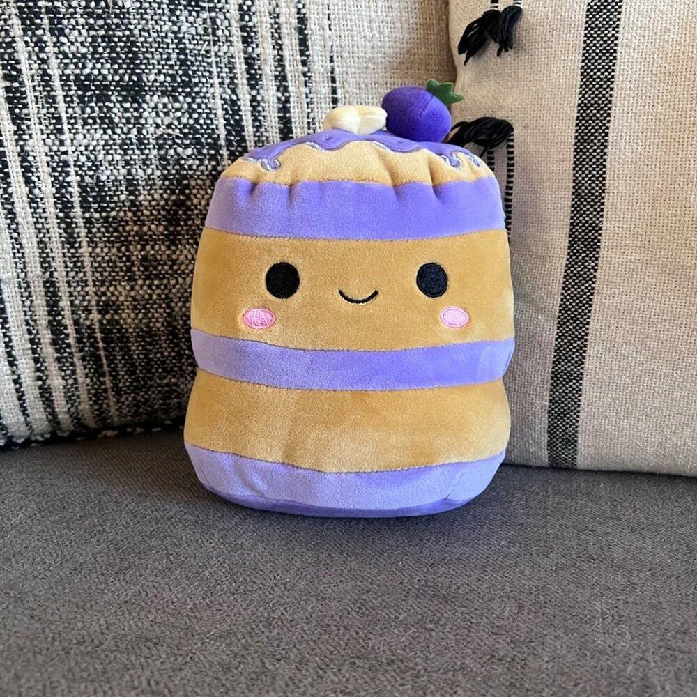 NWT Paden the Blueberry Pancake Stack Squishmallow 7”